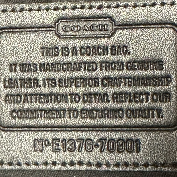 Coach Bleecker Leather Messenger Briefcase - Picture 2 of 6